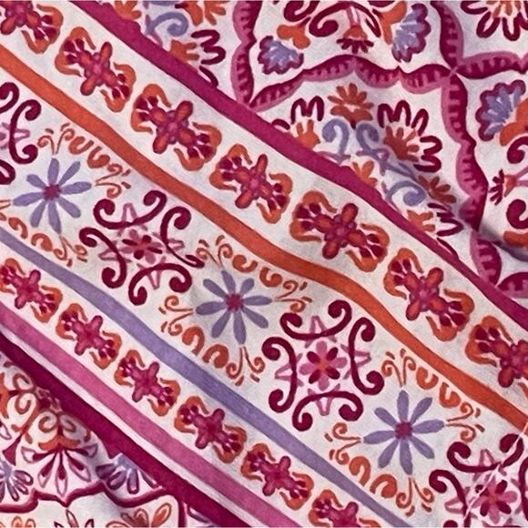 Summer Pink Ruffle spaghetti Strap Top Medium - Picture 5 of 7